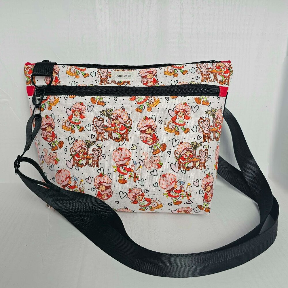 Vintage Strawberry Shortcake Crossbody Purse: 1980s Gift